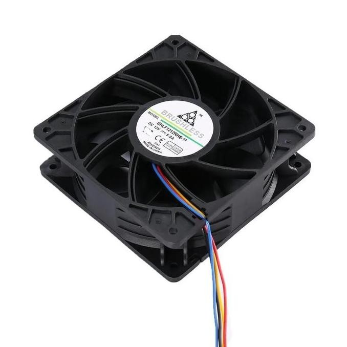 Ready  7500 RPM Kipas PC Desktop New 4-Pin Connector Brushless Replacement Cooler Low Noise Dc 12v 5