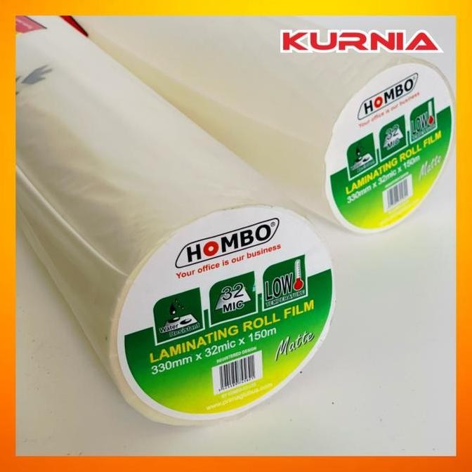 

Laminating Roll Film Low Temperature 330Mm Matte Hombo