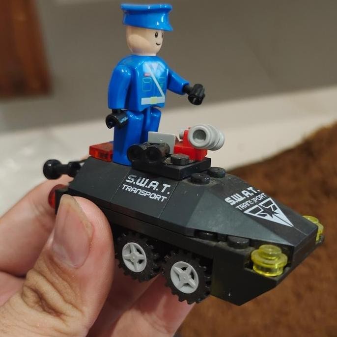 Ready  mainan swat army militer Lego brick