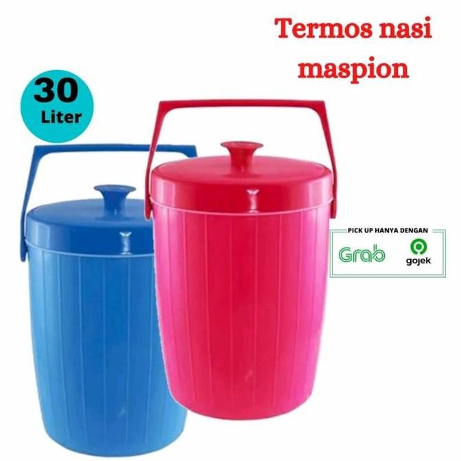 Termos Nasi Maspion / Termos Es Maspion 30 Liter ( By Gojek / Grab )