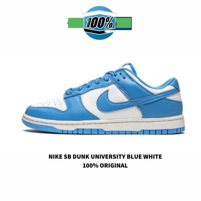 New  Sepatu Nike SB Dunk University Blue White BNIB Original