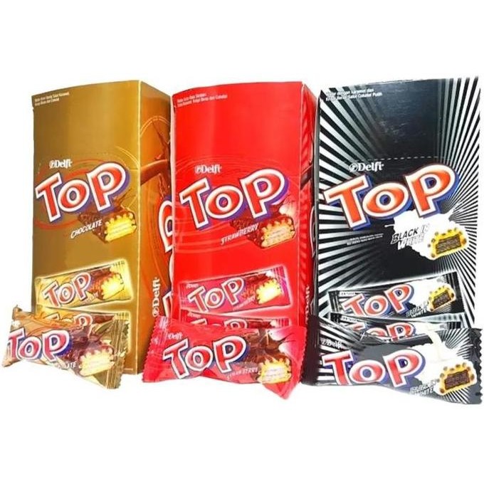 

New Cokelat TOP - Cokelat, karamel, rice crispies, wafer & krim.