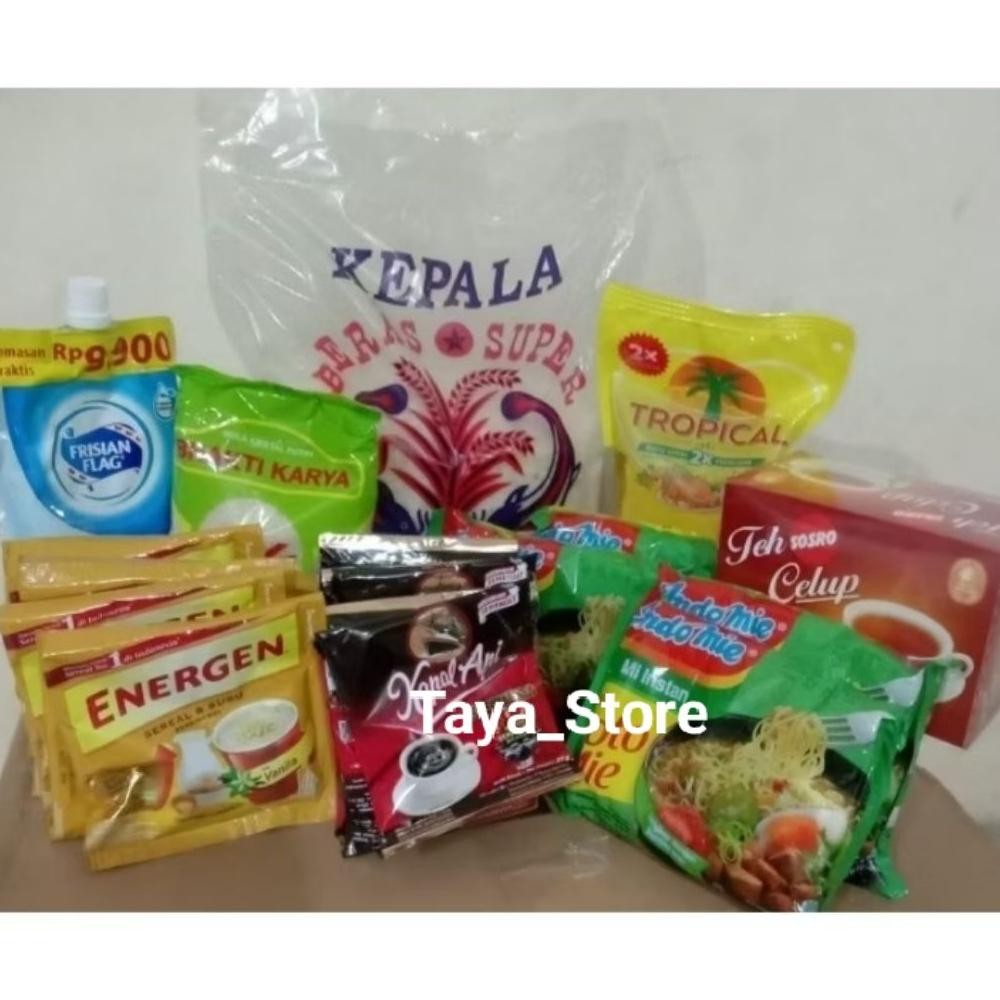 

Paket Sembako Lengkap FREE Godie Bag