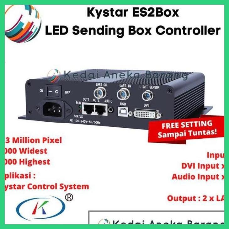 COD KYSTAR ES2BOX LED VIDEOTRON CONTROLLER SENDING CARD BOX PACKING AMAN