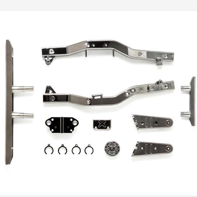 54678 TAMIYA GF-01/WR-02 F PARTS (BLACK PLATED)