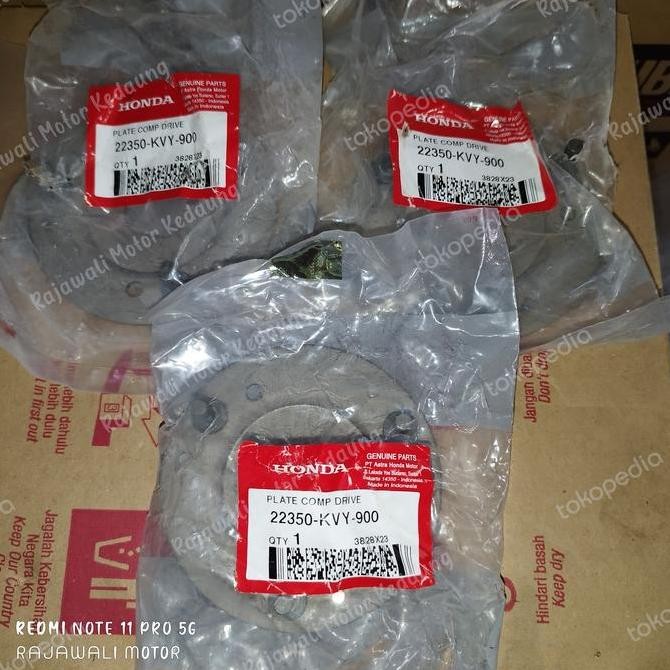 Terbaik 22350Kvy900 Dudukan Kampas Ganda Beat Kvy Original 100% Ori