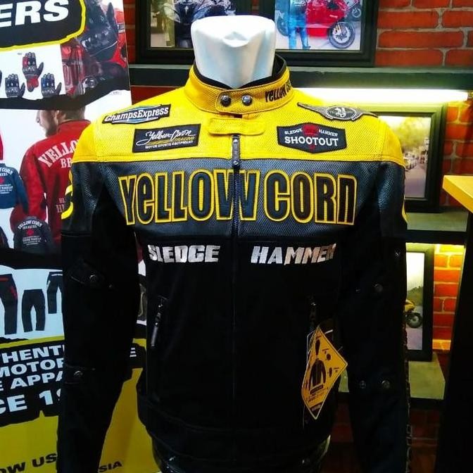 NEW YELLOWCORN BB-0104 BK/YELLOW