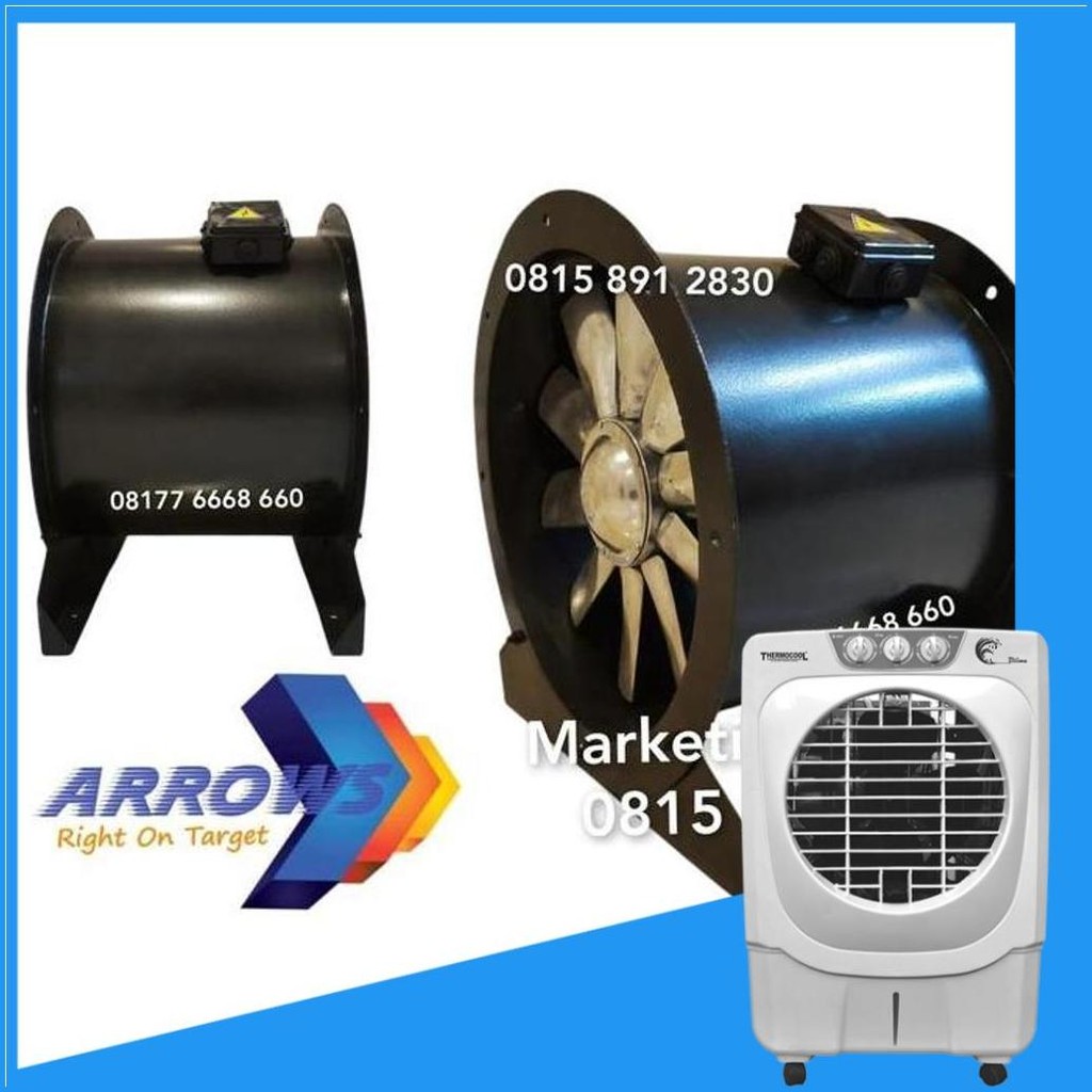 Axial Fan 16 Inch 2800 Rpm 1100 Watt Blower Axial 16" 2800 Rpm 380V