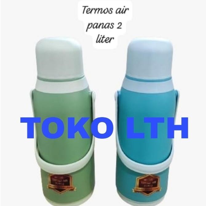 Terbaik Termos Air Panas 2 Liter Gagang Jinjing Thermos 100% Ori