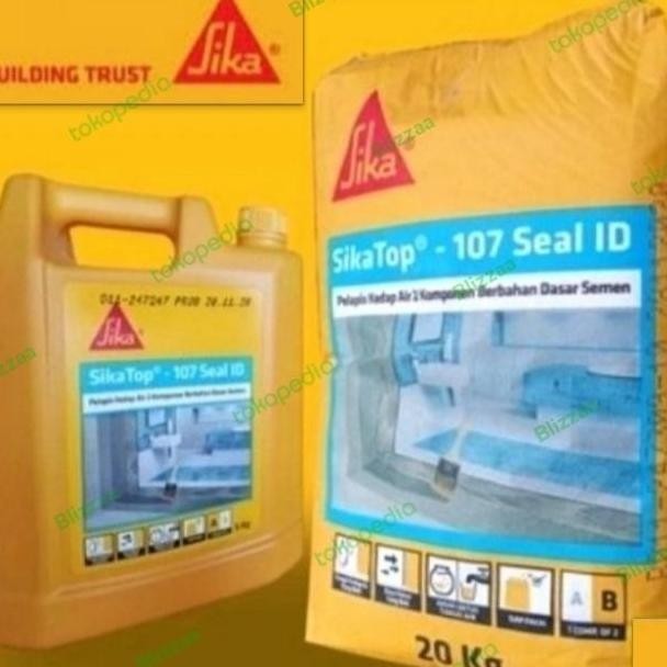 NEW - Sika Top 107 Seal (A+B Set) 20kg + 5kg Set Sika Top 107 Seal 25Kg Set