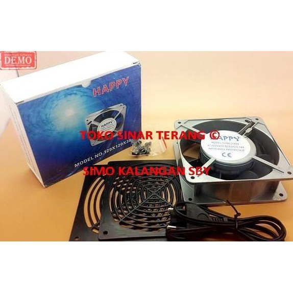 Kipas Angin Pendingin Kecil AC Kotak Persegi 12x12 cm