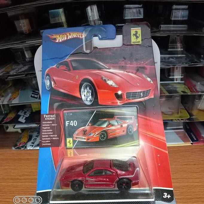 Hotwheels Ferrari Racer F40 Merah Rare