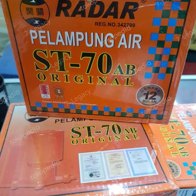 ] Pelampung toren radar ST-70AB / Pelampung air tandon RADAR ST 70AB