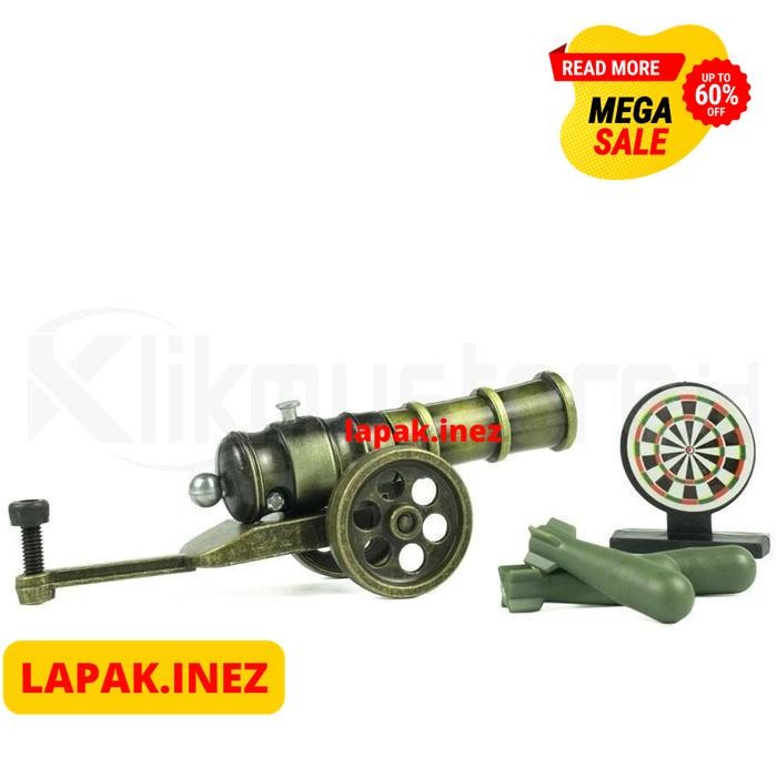 MAINAN BESI ANAK TEMBAK CANNON MORTAR     BY INE'Z COLLECTION