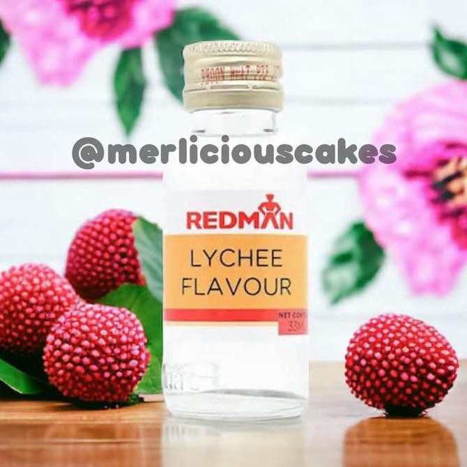 ```````] Redman Lychee Flavour Perasa Perisa Makanan Kue Minuman Buah Leci
