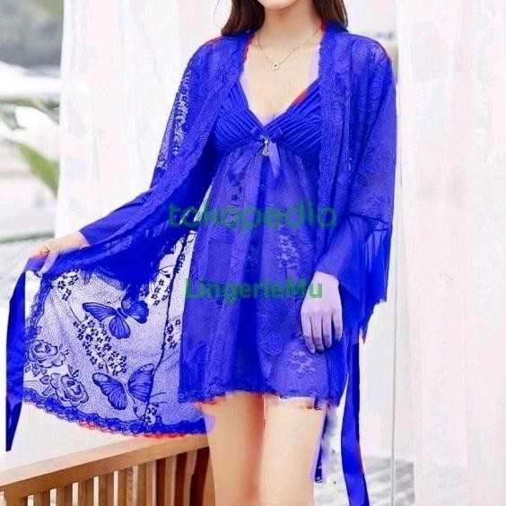 Lingeriexlingerie Sexy Import-Set Baju Tidur Seserahan Up Jumbo