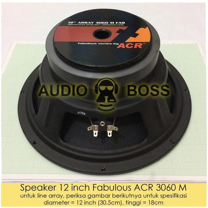 Speaker ACR 12" Fabulous 3060 ACR 12 inch Fabulous / 12" Fabulus 3060