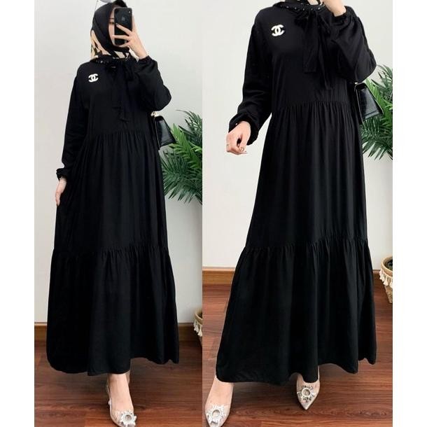Gamis Hera Midi Dress Wanita Terlaris