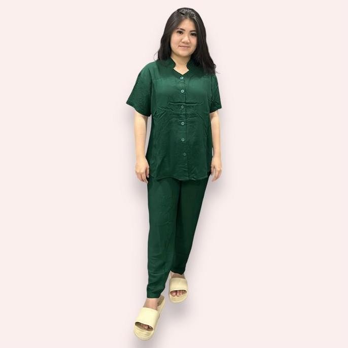 Averu - Piyama Rayon Twill Cp - Polos Ks02