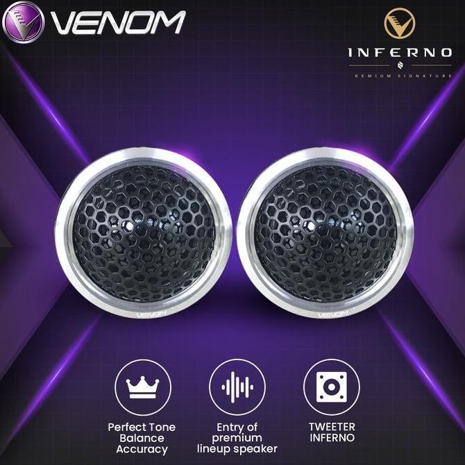 Venom Tweeter Inferno VIN 1 Speaker Tweeter Mobil 1,8inch