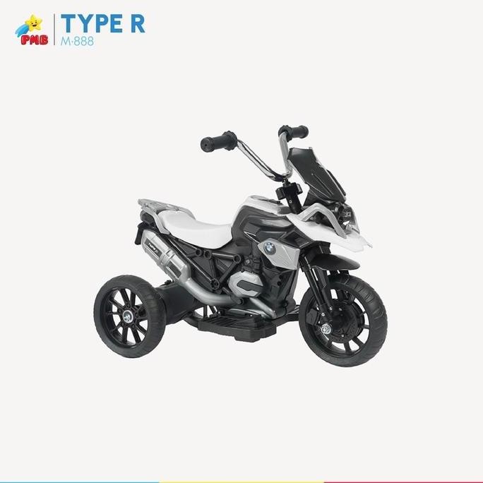 NEW - COD Sepeda Motor Mainan Anak PMB MOTOR TYPE 888-A (GOWES) 888 ( Baterai) Mainan Anak Tricycle 
