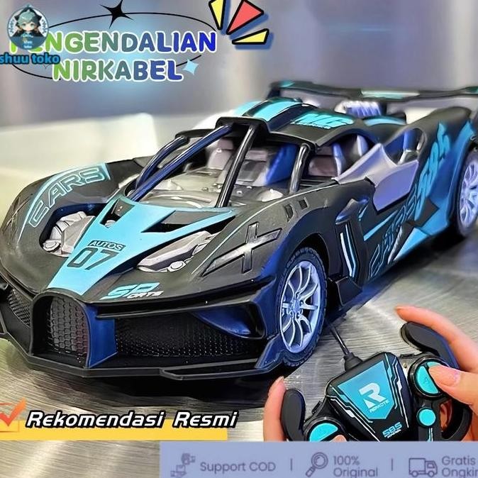 DV152 - Mobil Balap Remote Control 1/18 2WD Kecepatan Tinggi Mobil Remote Control CAS mobil remot/mo