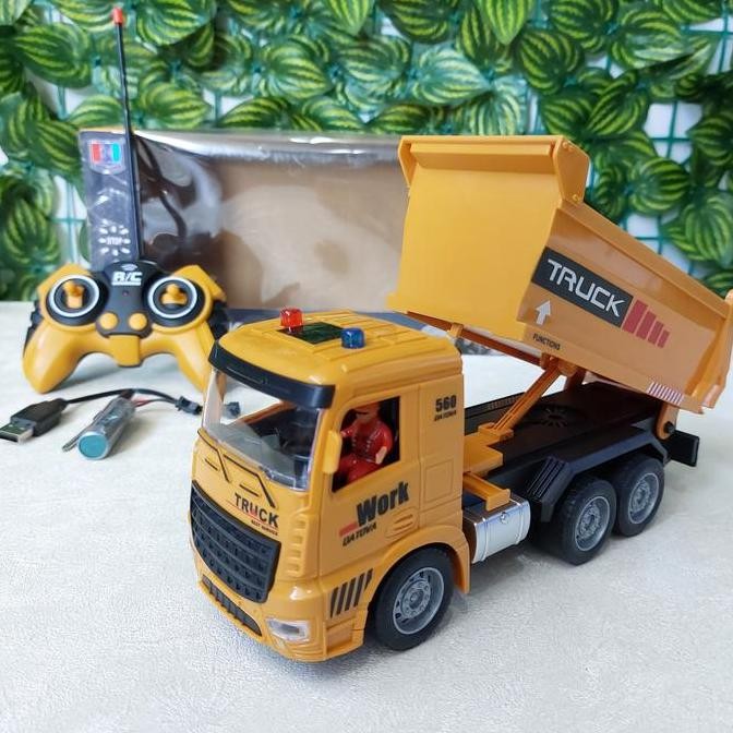 NEW - Mainan Mobil Remote Control Truk - RC Truk Muatan