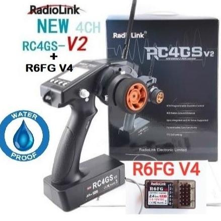 RadioLink RC4GS 2.4G 4CH Gun Controller Transmitter