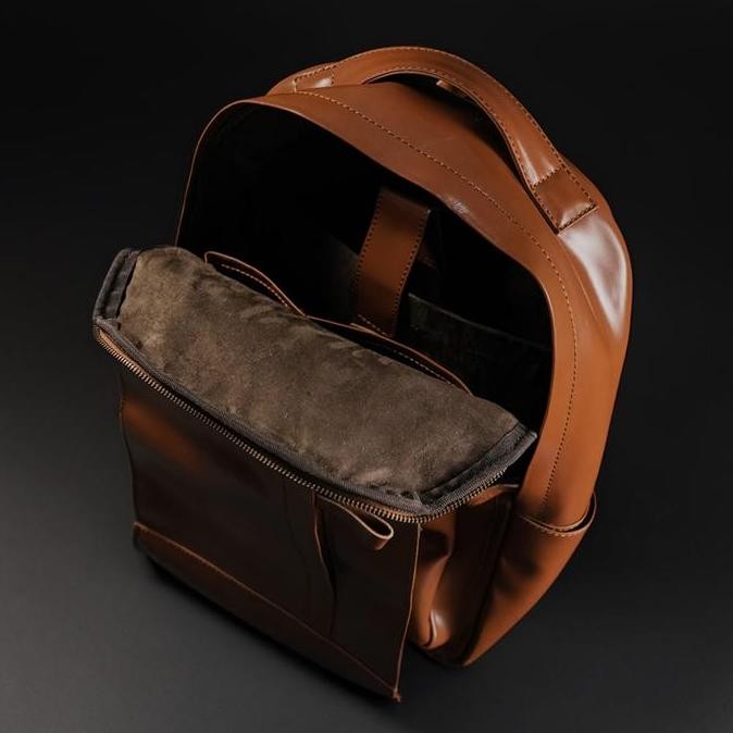 Tas Ransel Pria Kulit Asli Backpack LOUISE Pullup - Kenes Leather