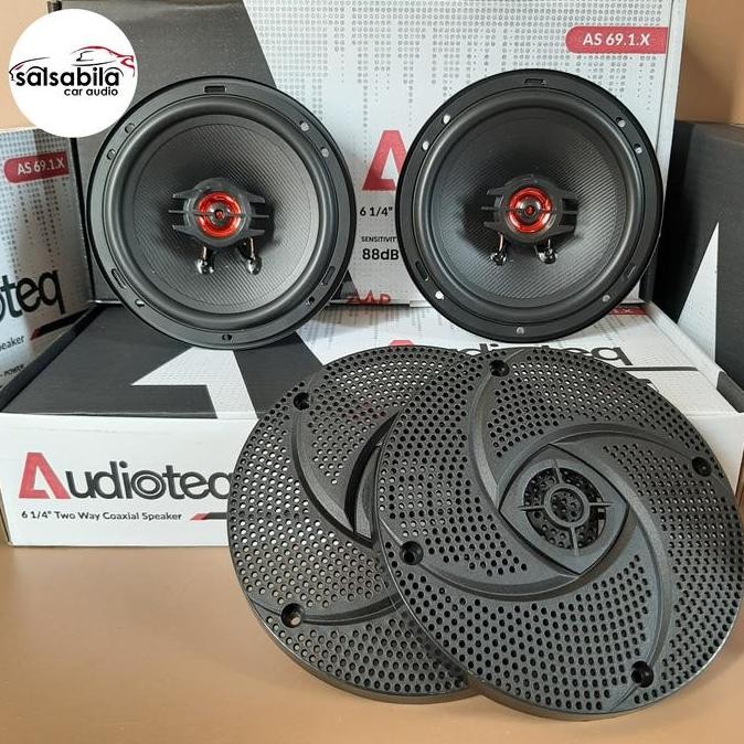 Speaker Mobil atau Coaxial AUDIOTEQ SPEAKER COAXIAL 6.5 INCH AUDIOTEQ