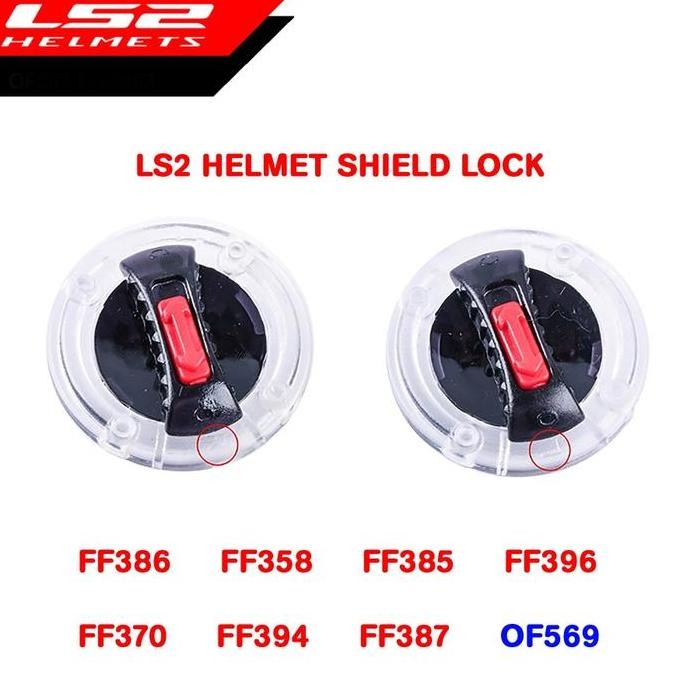 PROMO - Visor Lock Helm LS2 FF392 FF325 FF386 FF370 FF396 FF358 OF569