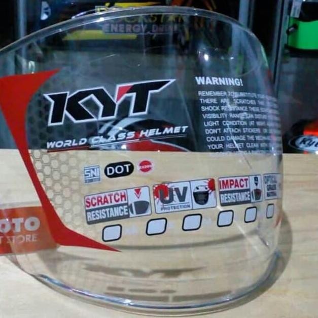 NEW - Visor / Kaca Helm KYT Kyoto ( original )
