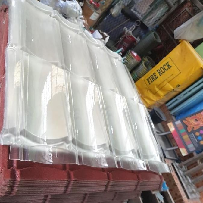 Terbaik Genteng Metal Transparan Bening Tebal 100% Ori