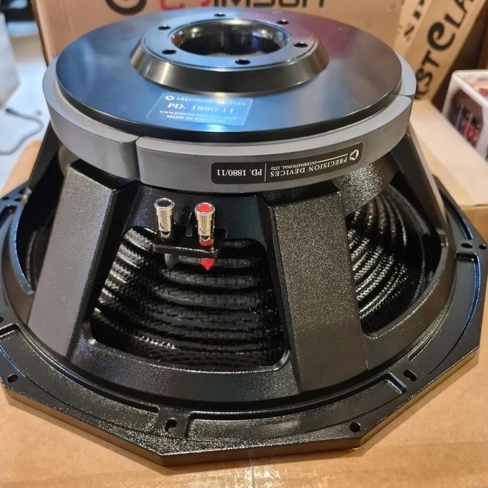 speaker component pd1880 pd 1880 daun carbon 18inch vc 5in
