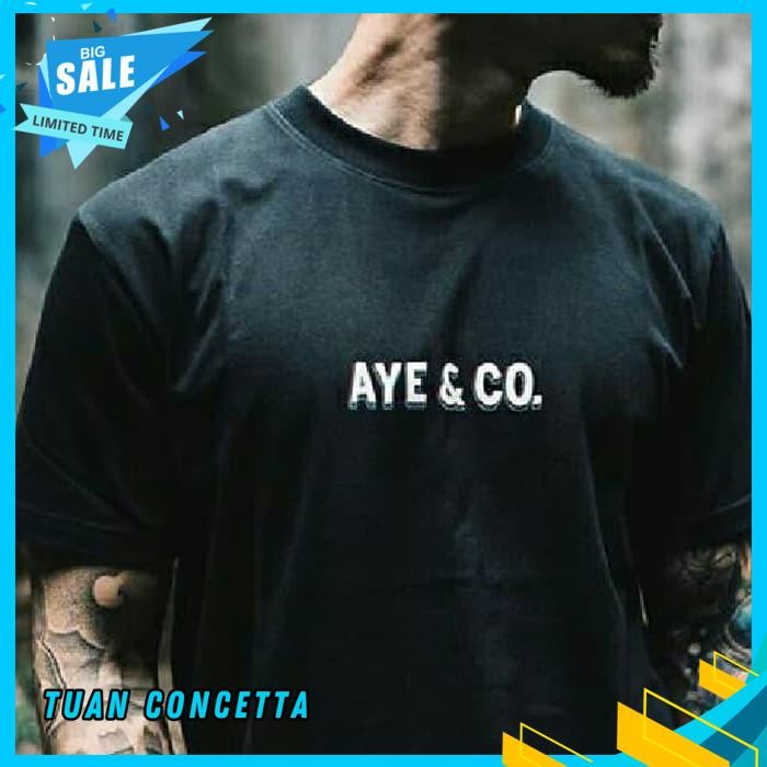 KAOS TSHIRT BAJU COMBED 30S DISTRO AYE & CO DENIM LOVE LIBERTY POLOS CUSTOM INDONESIA PRIA WANITA BE