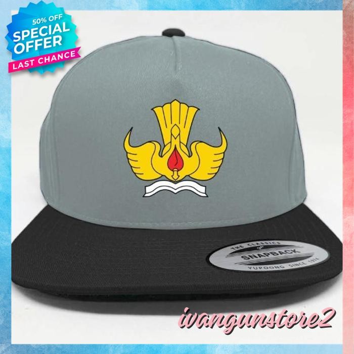 TOPI SNAPBACK HAT CAP DISTRO SD SMP SMA SEKOLAH DASAR MENENGAH PERTAMA ATAS POLOS CUSTOM INDONESIA P