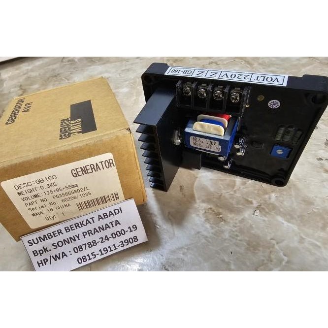 Avr Universal Gb160 - Avr Gb 160 - Avr Gb-160 - Avr 1 Phase - Top Quality