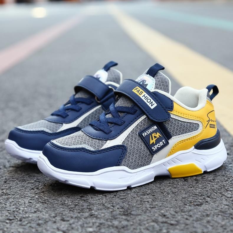 Ready Stock Sepatu Anak Laki-Laki Sepatu Sneakers Anak Laki Laki Perempuan 5-16Tahun