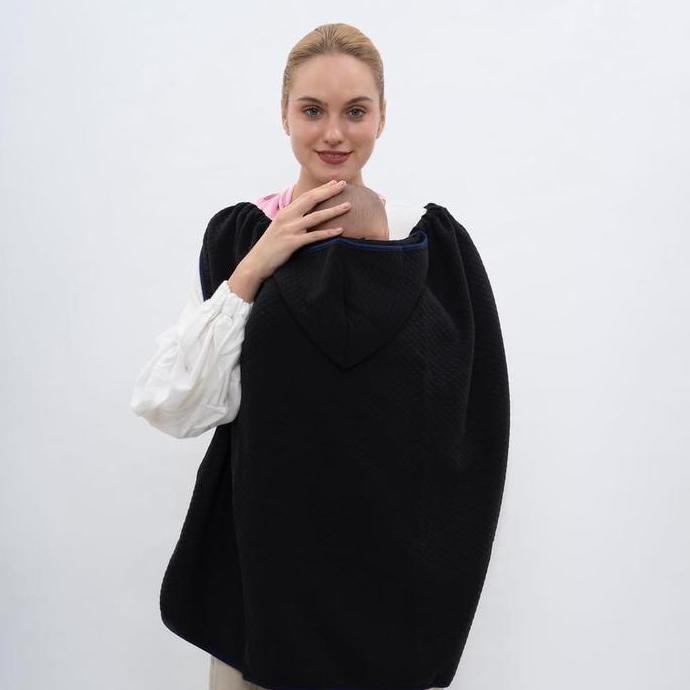 Geosbaby_q Blanket Black 3in1 Selimut Bayi