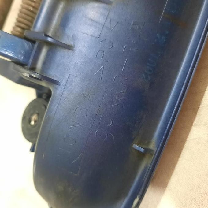 Handle luar honda mobil odyssey ra6 2 - 2003 warna biru belakang kanan