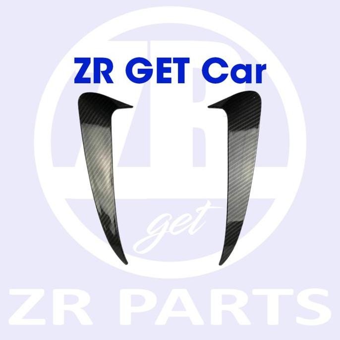 Cover Ventilasi Udara Bumper Belakang Carbon MercedesBenz W205 C Class