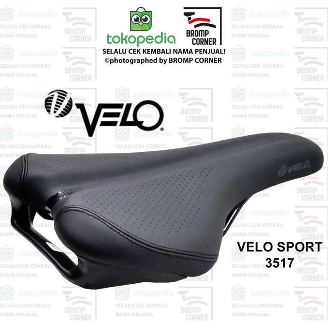 SADEL SEPEDA VELO SPORT 3517 - HITAM YAN