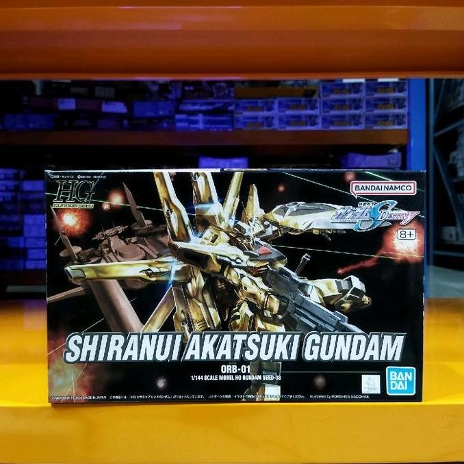 populer] HG Shiranui Akatsuki Gundam ORB-01 1/144 Model Kit Original Bandai