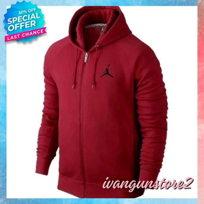 BEST PRODUK JAKET HOODIE RESLETING ZIPPER SLETING ZIPER DISTRO AIR JORDAN LOGO KECIL POLOS CUSTOM IN