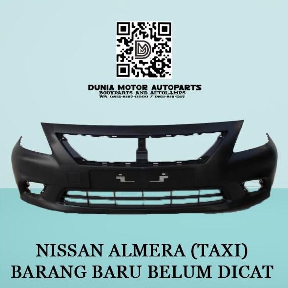 BUMPER BEMPER DEPAN NISSAN ALMERA TAXI BLUEBIRD 2013 2014 2015 2019 20