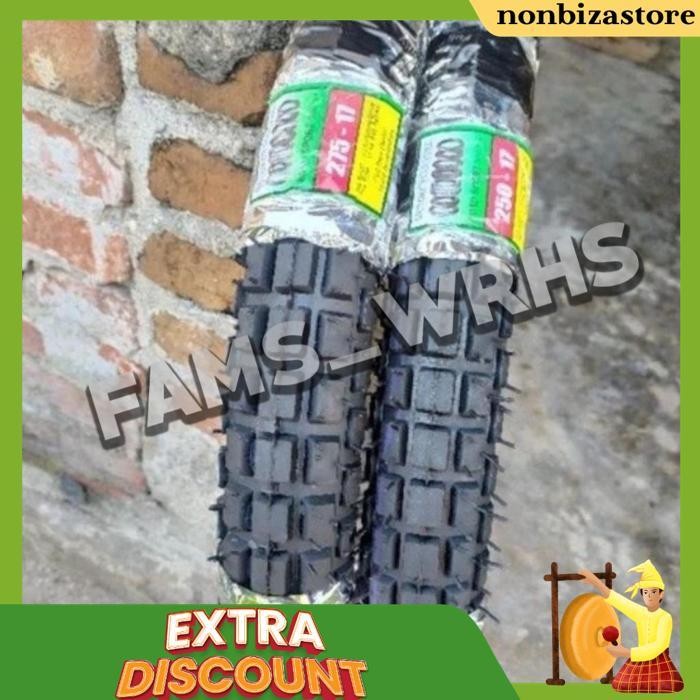Ban Semi Tril & Cros Ukuran 2.50 & 2.75 Ring 17 / Ban Semi Trail Ring 17 Df  1