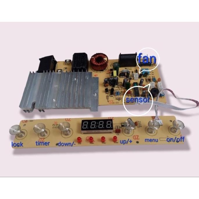 MODUL MESIN KOMPOR INDUKSI / KOMPOR LISTRIK ORIGINAL DAN TERPERCAYA