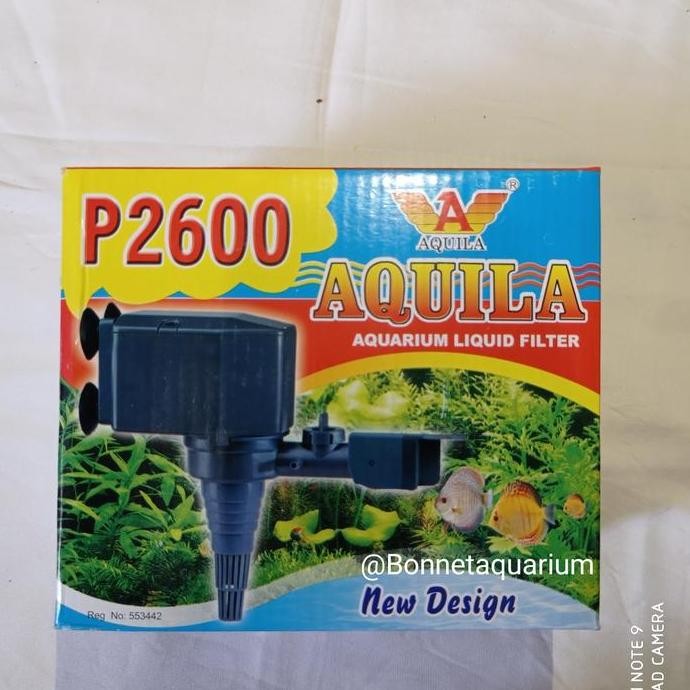 Aquila P2600 aquarium liquid filter