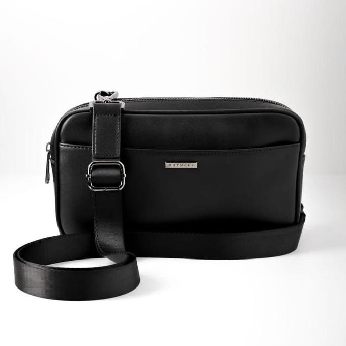 New Arrival Heymale Nu Copen Slingbag Black Tas Selempang