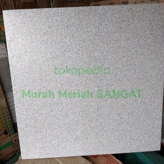 Terbaik Keramik Lantai Garasi 40X40 Kasar Abu Muda Granito Bintik 100% Ori